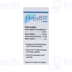 Hepabsv 100 IU Injection 0.5 ML