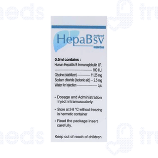 Hepabsv 100 IU Injection 0.5 ML