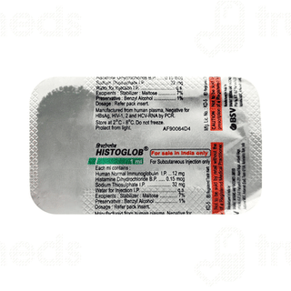 Histoglob Injection 1ml