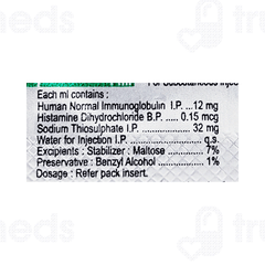 Histoglob Injection 1ml