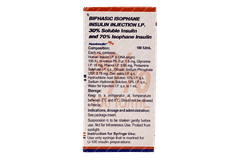 Huminsulin 30/70 100iu Injection 10ml