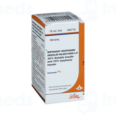 Huminsulin 30/70 100iu Injection 10ml