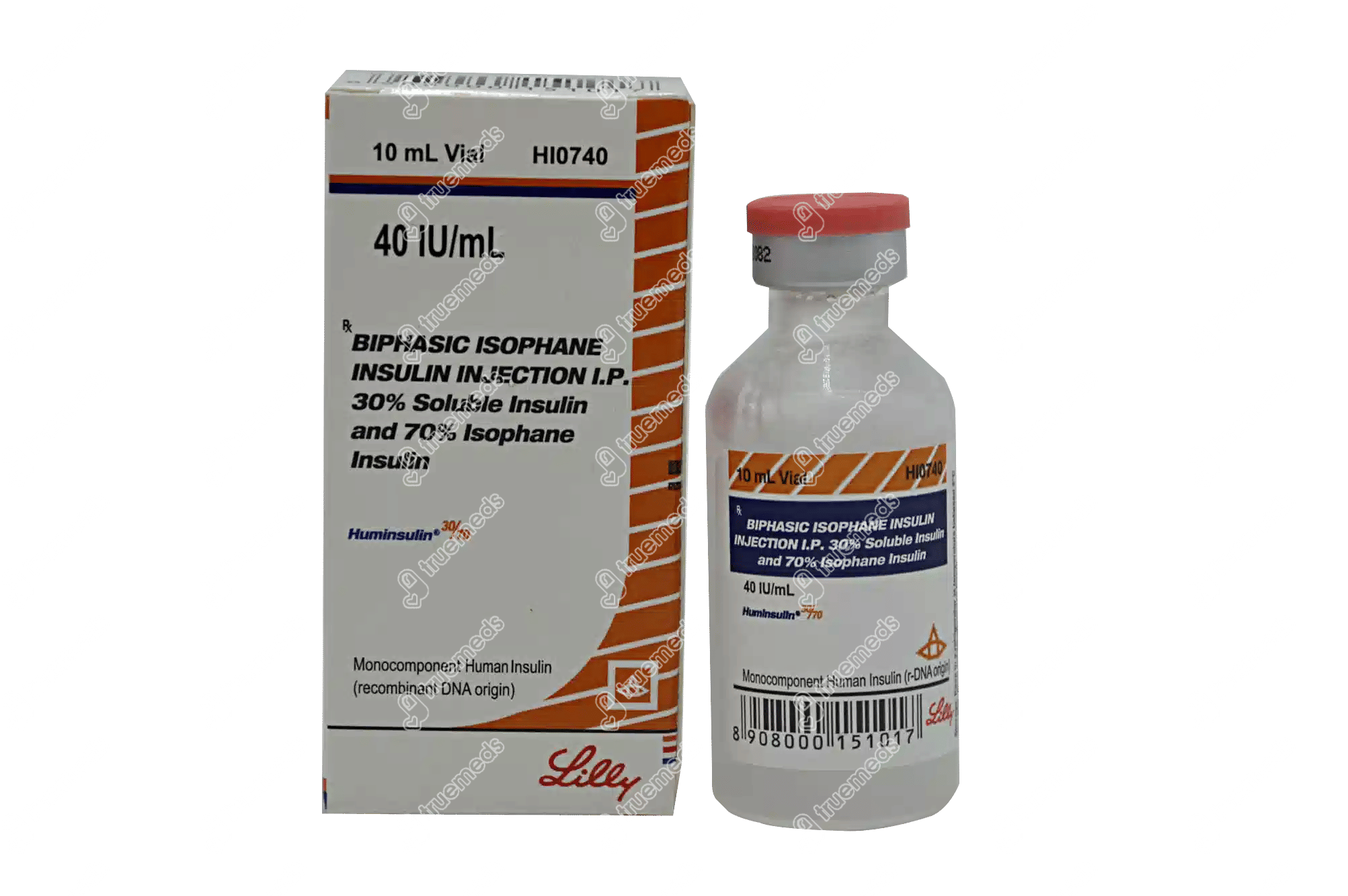 Huminsulin 3070 40 Iu Injection 10 Ml - Uses, Side Effects, Dosage ...