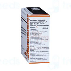 Huminsulin 30/70 40iu Injection 10ml