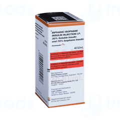Huminsulin 30/70 40iu Injection 10ml