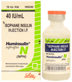 Huminsulin N 40Iu Injection 10Ml Huminsulin N 40Iu Injection 10Ml