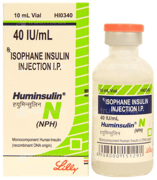 Huminsulin N 40Iu Injection 10Ml