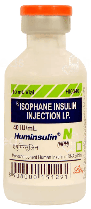Huminsulin N 40Iu Injection 10Ml