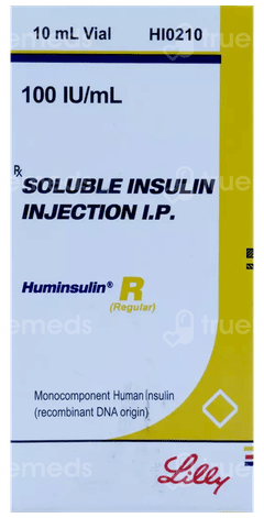Huminsulin R 100Iu Injection 10Ml