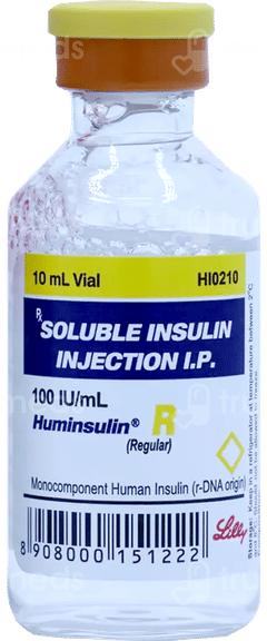 Huminsulin R 100Iu Injection 10Ml