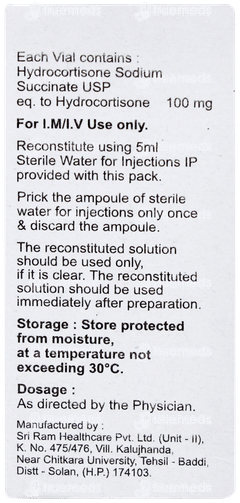 Hycort 100 Injection 1 Hycort 100 Injection 1