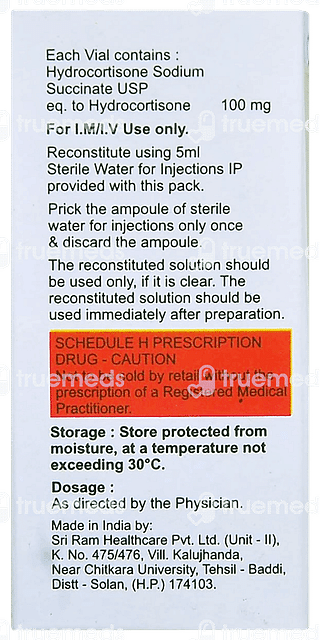 Hycort 100 MG Injection 5 ML