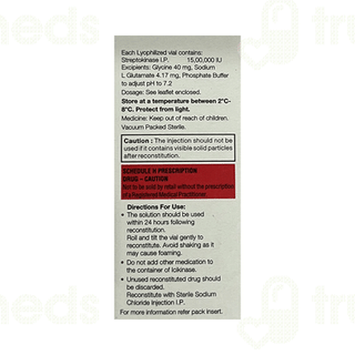 Icikinase 1.5 MIU Injection 1