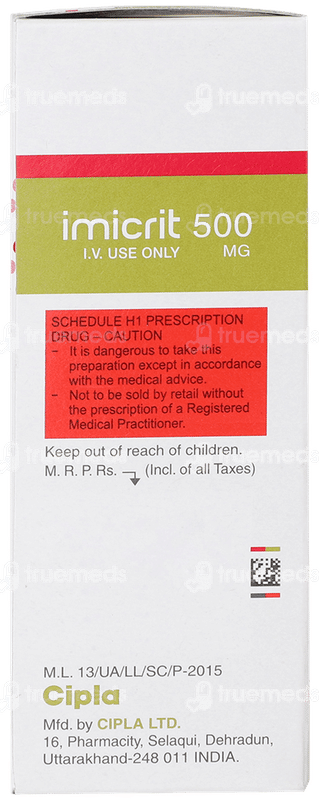 Imicrit 500mg Injection 1