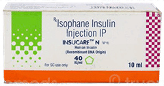 Insucare N 40 Iu Injection 10 Ml