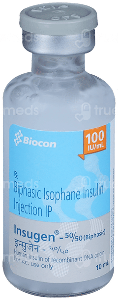 Insugen 50/50 100Iu Injection 10Ml