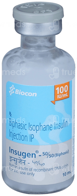 Insugen 50/50 100Iu Injection 10Ml
