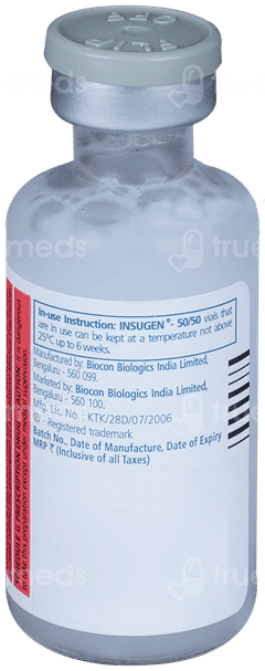 Insugen 50/50 100Iu Injection 10Ml