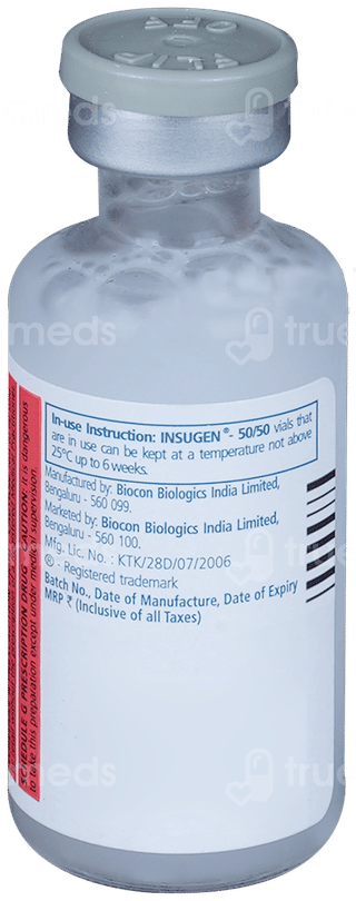 Insugen 50/50 100Iu Injection 10Ml