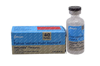 Insugen 50/50 40 IU Injection 10 ML