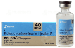 Insugen 50/50 40Iu Injection 10Ml Insugen 50/50 40Iu Injection 10Ml
