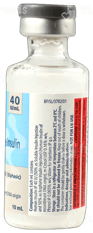 Insugen 50/50 40Iu Injection 10Ml