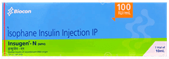 Insugen N 100Iu Injection 10Ml Insugen N 100Iu Injection 10Ml
