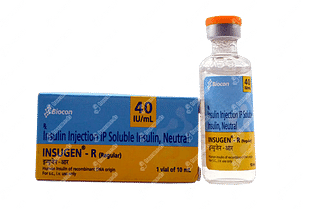 Insugen R 40iu Injection 10ml