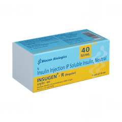 Insugen R 40Iu Injection 10Ml Insugen R 40Iu Injection 10Ml