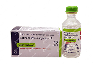 Insulatard Human 40 IU Injection 10 ML