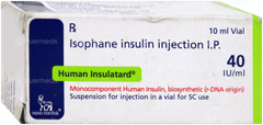 Human Insulatard 40Iu Injection 10Ml