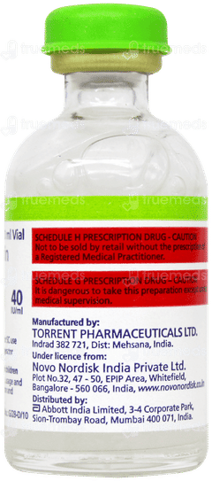 Human Insulatard 40Iu Injection 10Ml