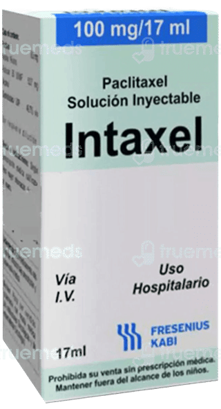 Intaxel 100 Mg Injection 17 Ml