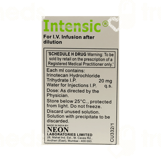 Intensic 100 MG Injection 5 ML