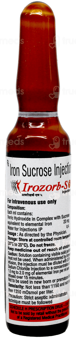 Irozorb S 5 Injection 5ml