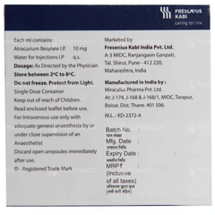 Kabitran 10 Mg Injection 2.5 Ml Kabitran 10 Mg Injection 2.5 Ml