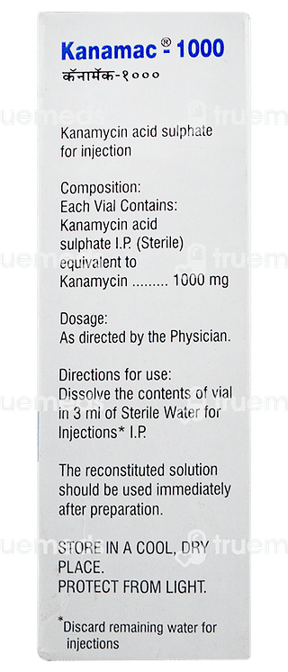 Kanamac 1000 MG Injection 5 ML