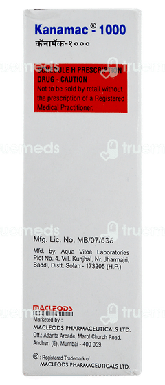 Kanamac 1000 Injection 1