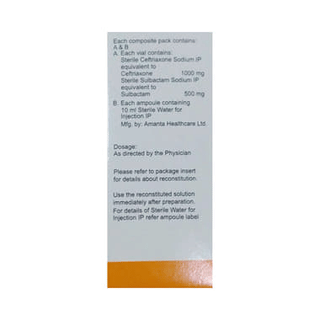 Keftragard V 1000/500 MG Injection 1