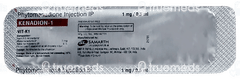 Kenadion 1 Injection 0.5ml Kenadion 1 Injection 0.5ml