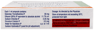 Ketanov Injection 1Ml