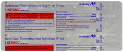 Ketorol Injection 1Ml Ketorol Injection 1Ml