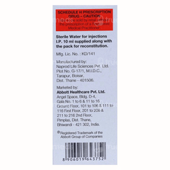 Klacid Iv 500Mg Injection 1