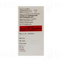 Lacosam Injection 20ml