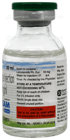 Lacosam Injection 20Ml Lacosam Injection 20Ml