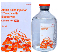 Lamino 10% Plus Injection 500Ml Lamino 10% Plus Injection 500Ml