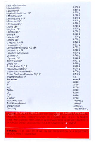 Lamino 10% Plus Injection 500Ml