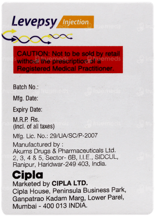 Levepsy Injection 5ml