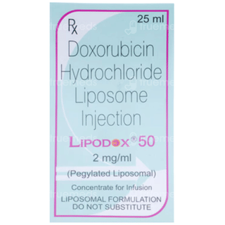 Lipodox 50 Injection 25Ml