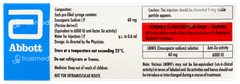 Lmwx 60 Injection 0.6ml